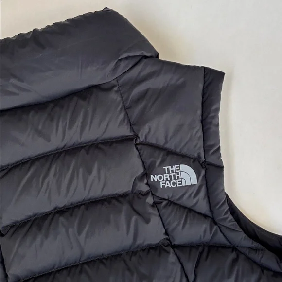 North Face 700 Goose Down Puffer Vest Black Women’s Size Small - Picture 5 of 15